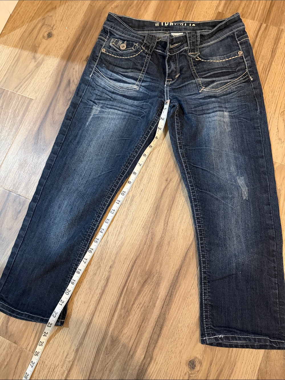 Hydraulic Dark Blue Cropped Women’s Jeans
